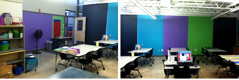 Take a peek at my very first classroom while I'm setting it up!