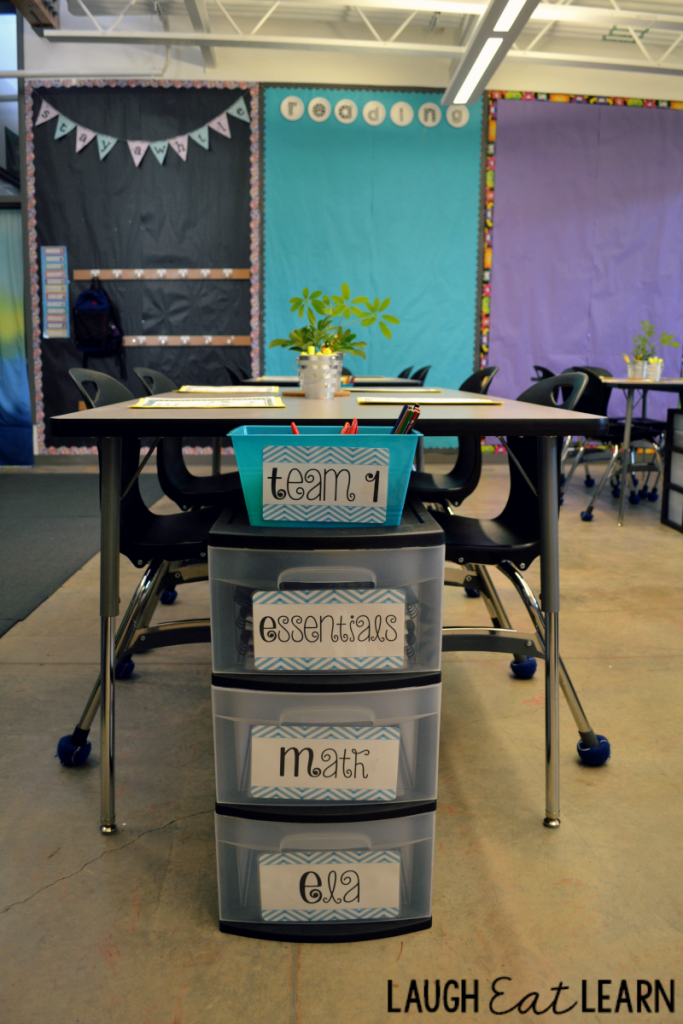 Before your new students come in for a new school year, check out my sneak peek into my classroom layout with tons of ideas for the perfect setup. I've included a ton of photos to share my design with the classroom tables, and our areas throughout the classroom. 