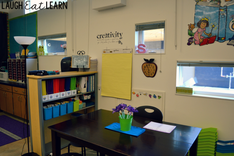 Before your new students come in for a new school year, check out my sneak peek into my classroom layout with tons of ideas for the perfect setup. I've included a ton of photos to share my design with the classroom tables, and our areas throughout the classroom. 
