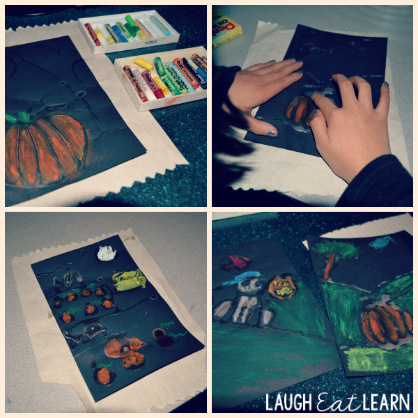 Looking for a fall art project that stills helps build writing skills? My students love creating acrostic poems so we paired them with these fall landscape art projects for the perfect classroom hallway display!