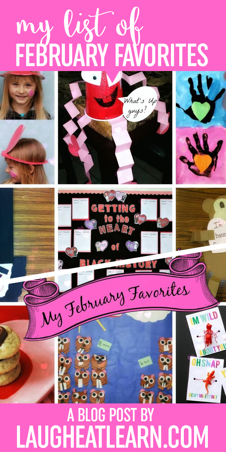 February is such a busy time of the year in the classroom so I put together a list of my favorite february things! These are perfect for your home or classroom. 