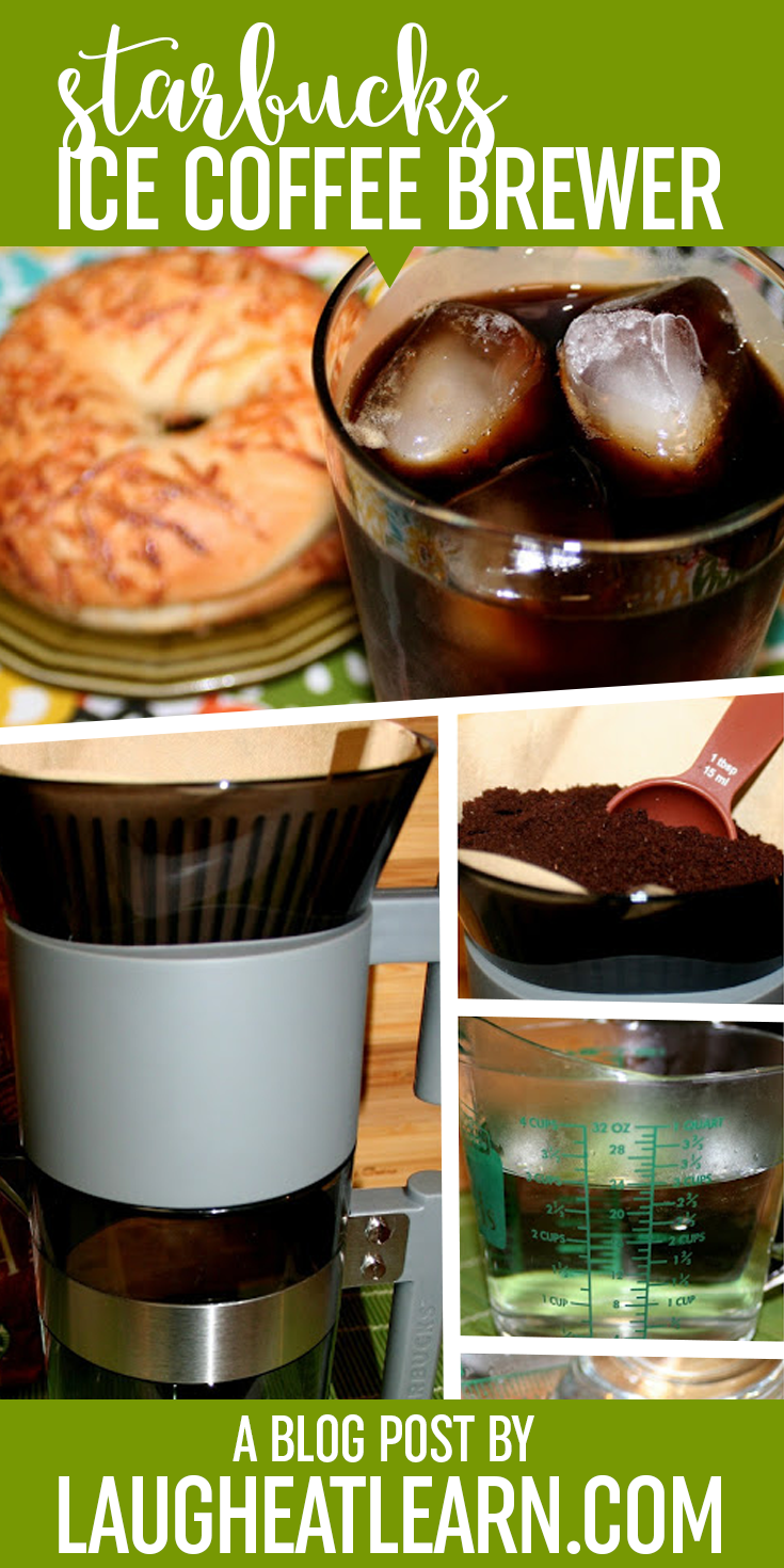 Ice coffee is my go to any afternoon and this coffee brewer perfectly made for ice coffee is GREAT for just that. Starbucks created a great at home system for any coffee lover. 