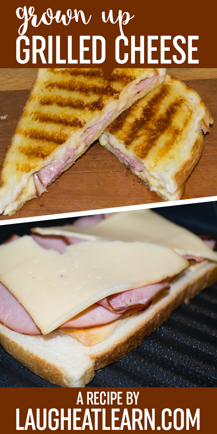 Raise your hand if you loved grilled cheese as a child? I did... and I still do as a adult! This grown up version is made with sourdough bread, gouda cheese, and tasty Hillshire Farm Naturals ham in the middle! This combo is perfect on it's own or with a side of tomato soup. 