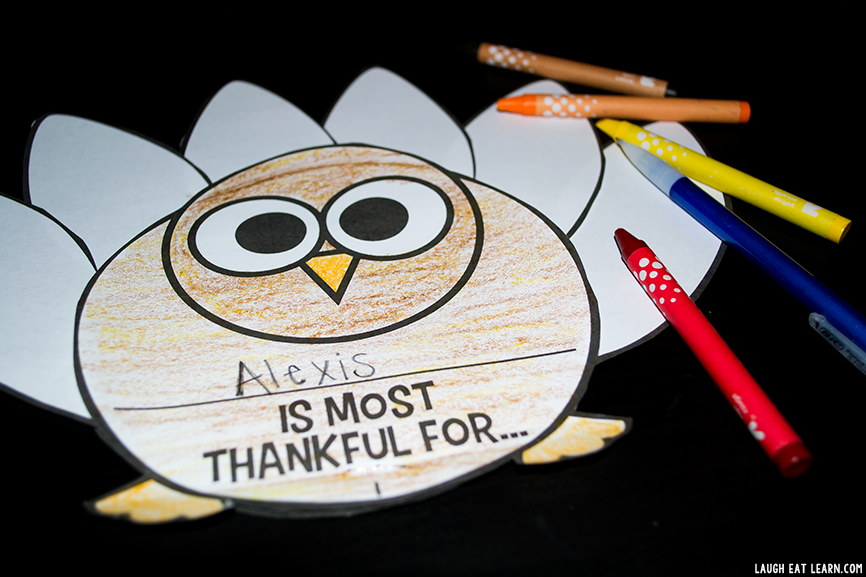 Thanksgiving time for kids is the perfect time to explore writing with these thankful turkey writing crafts. They can easily use their personal lives to share what they are most thankful for, share ideas and traditions for this time of the year, and most importantly reflect on their school year so far. These also make the perfect gift to be sent home before thanksgiving break to share with their families! 