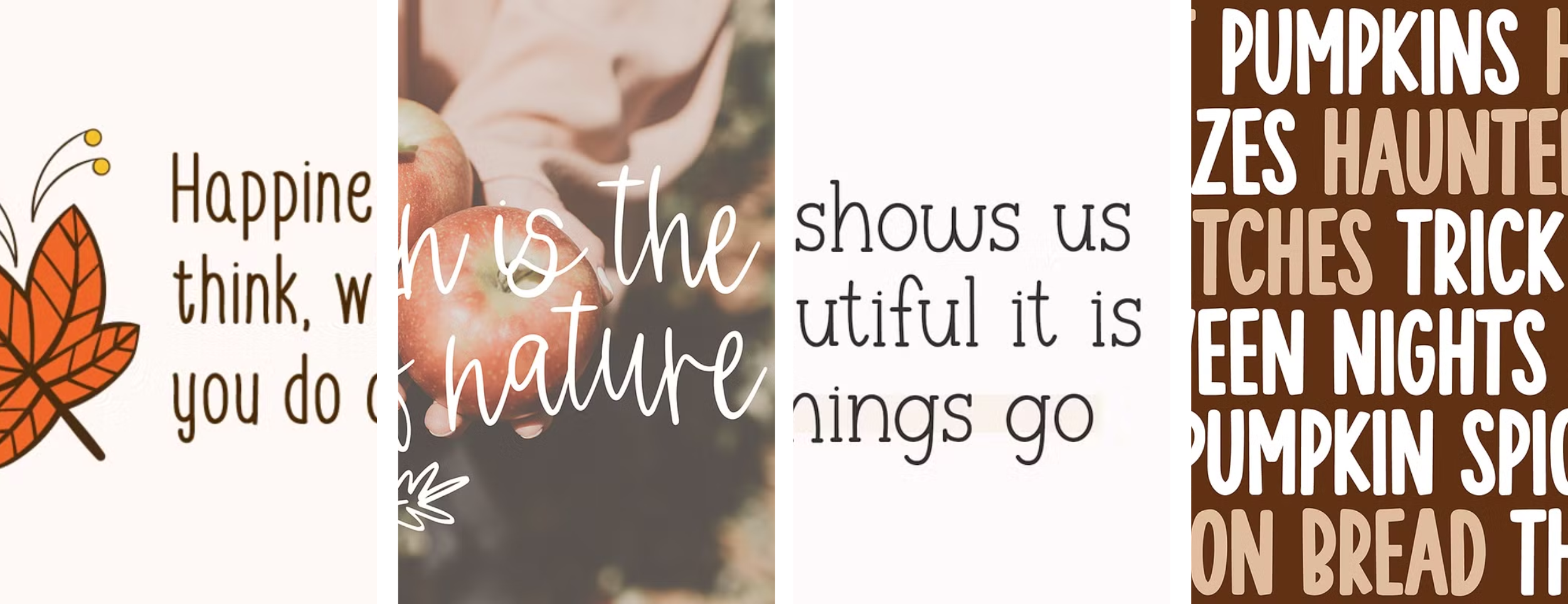 Simple autumn fonts that you will love