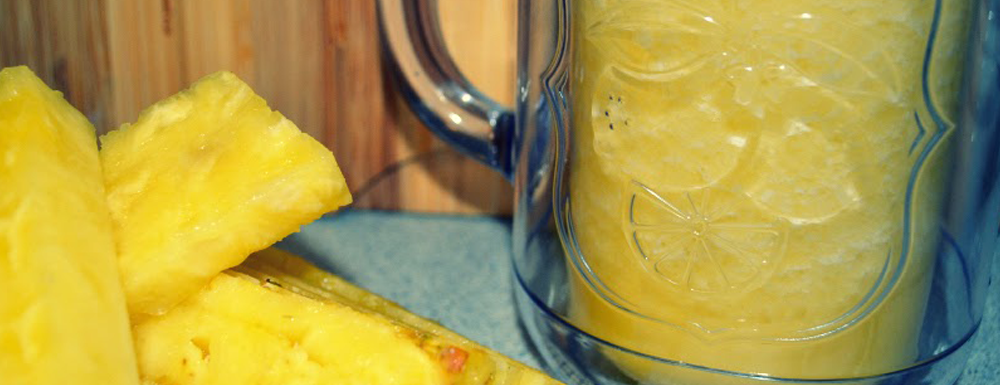 Frozen or fresh pineapples are perfect for this smoothie! I love how easy it is to create this tasty summer filled drink. 
