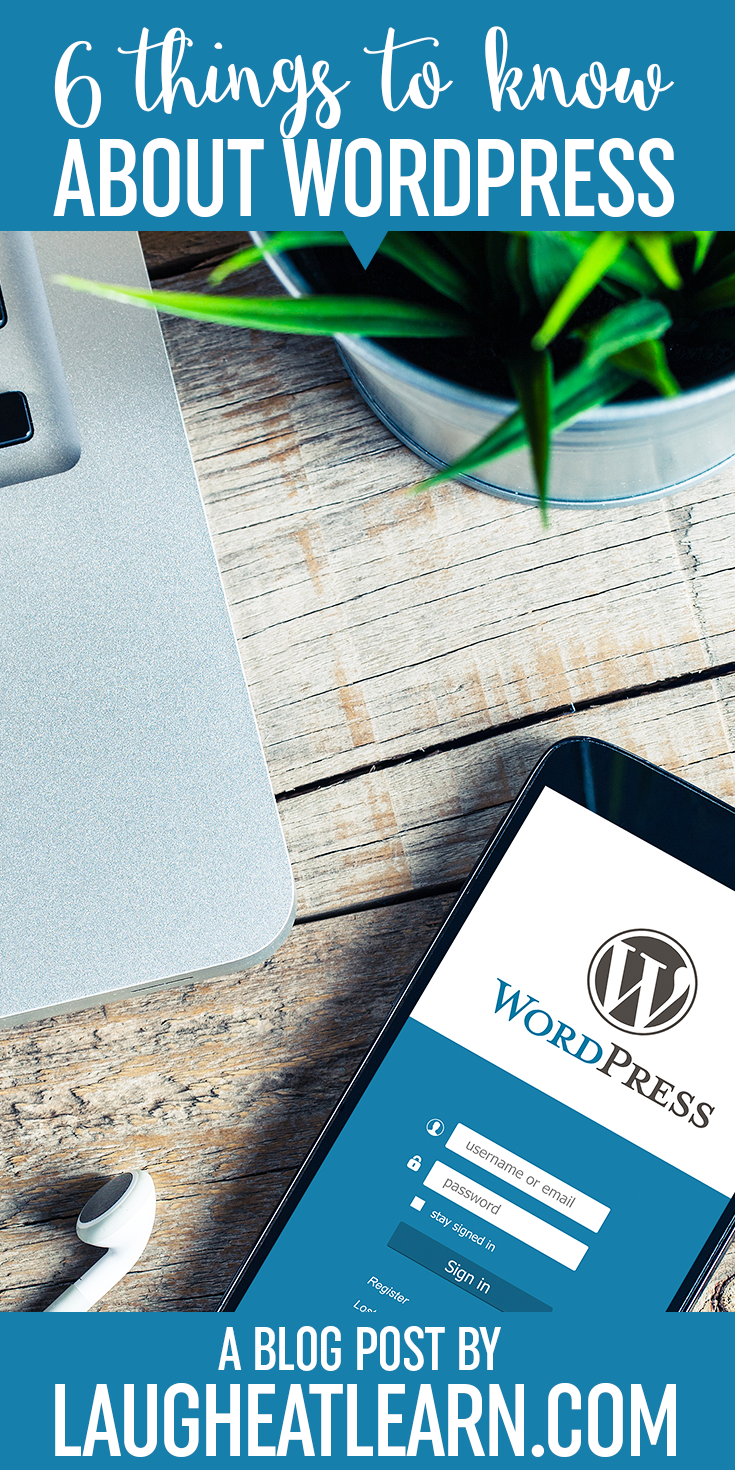 Wordpress is a blogging and site platform perfect for anyone who wants to take their site to the next level. I'm sharing some important things for beginners to know about the platform including plugins, themes, security, and some facts about SEO. I'll even explain the difference between WordPress.com and WordPress.org
