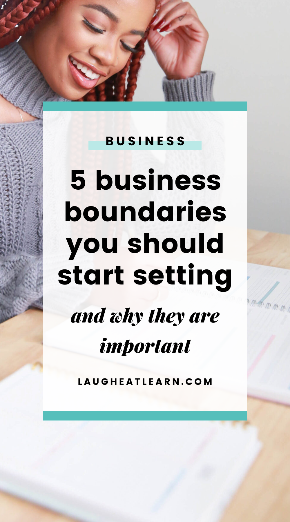 You became an entrepreneur to be your own boss. So why is it so hard?! I'm sharing five business boundaries to manage the small biz life.