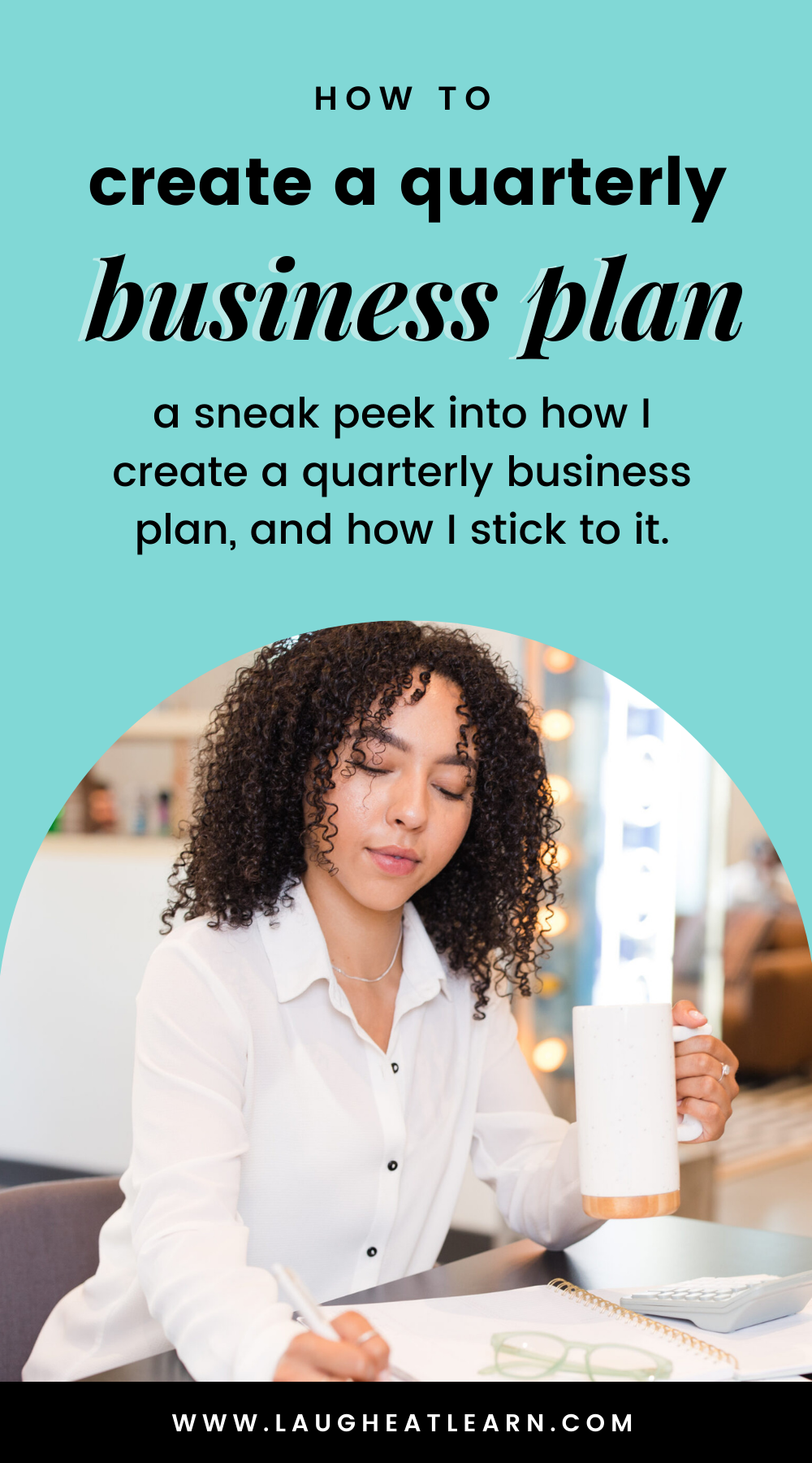 Not sure how to create a quarterly business plan? I'm spilling all the details about how I put my plan together.