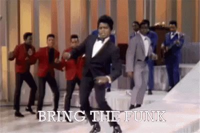 A GIF that says "Bring the Funk"